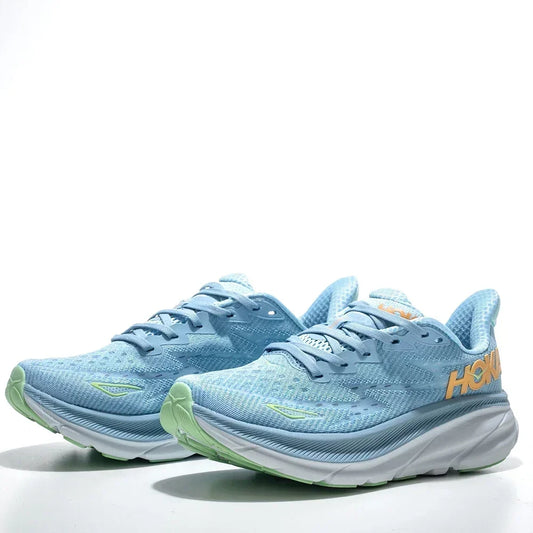 HOKA Clifton 9 Women's Phantom Fabric Running Shoes