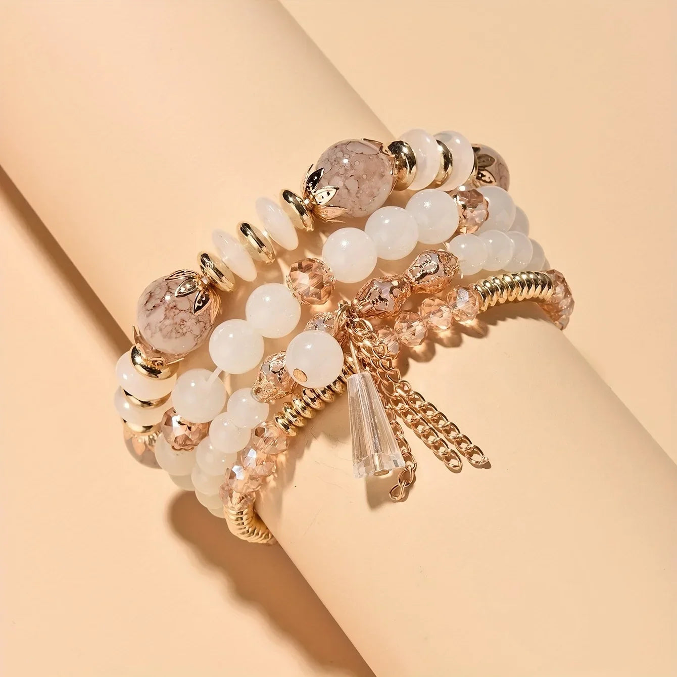 Bohemian Beaded Bracelets Set for Fashionable Summer Style