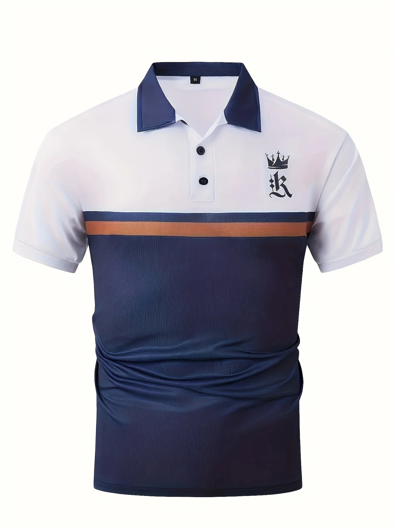 Men's Casual Short-Sleeved Polo Shirt Stylish and Comfortable Wear