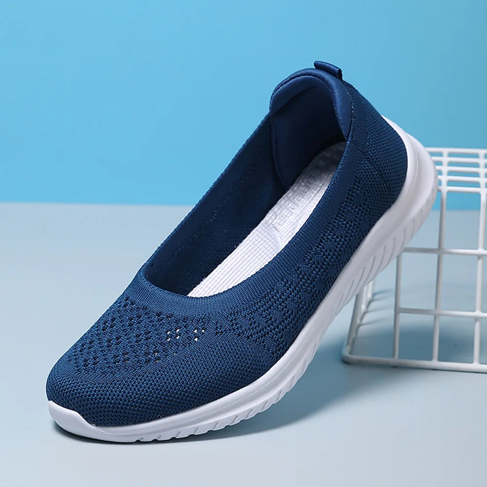 Women Knit Walking Shoes