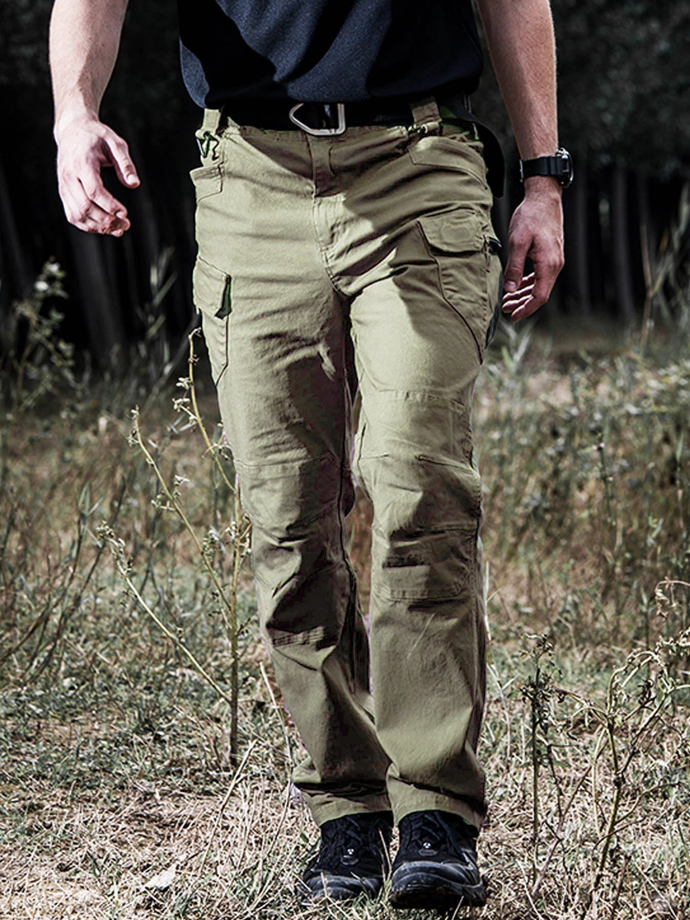 BookerBoutique25 Casual Cargo Pants Men Quick Dry Outdoor