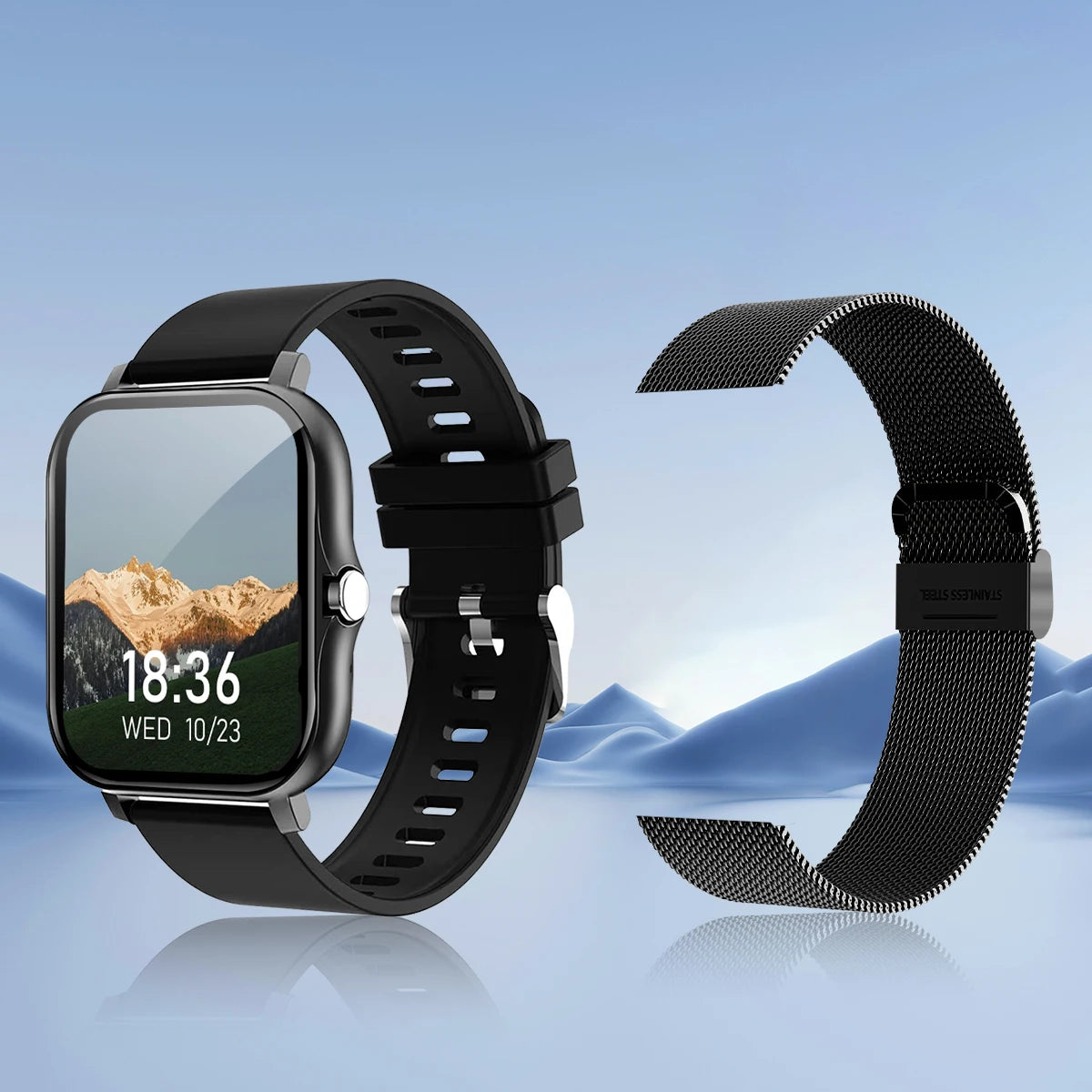 BookerBoutique25 Smart Watch Wireless Calling FitnessTracker