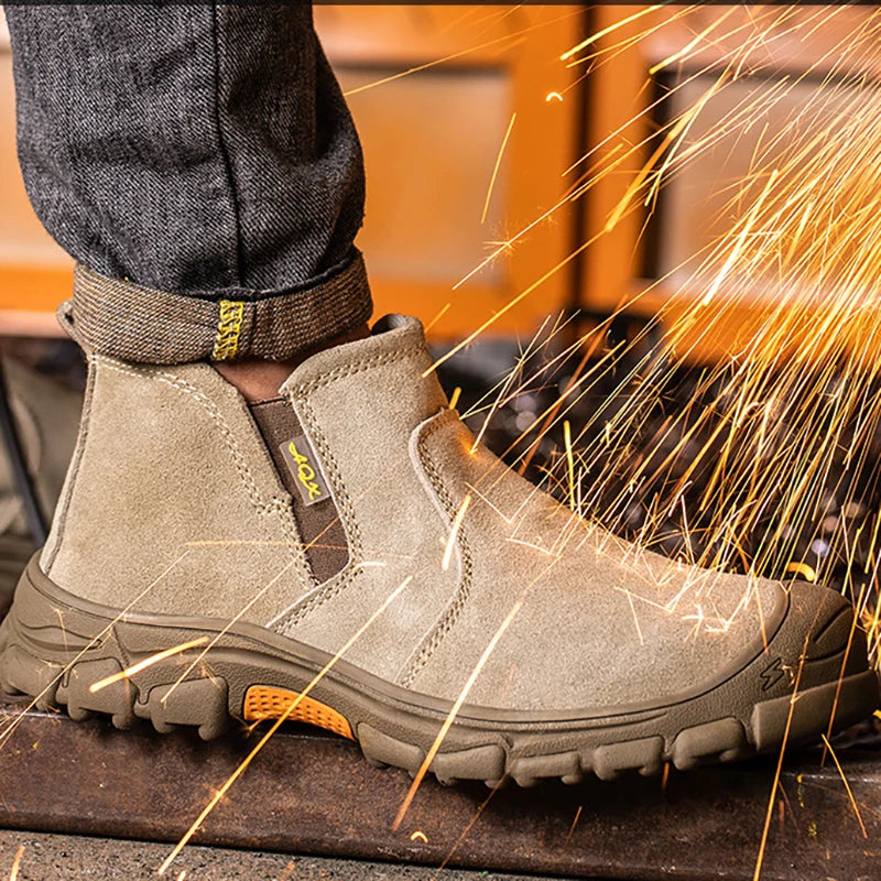 Insulated Protective Work Sneakers for Men