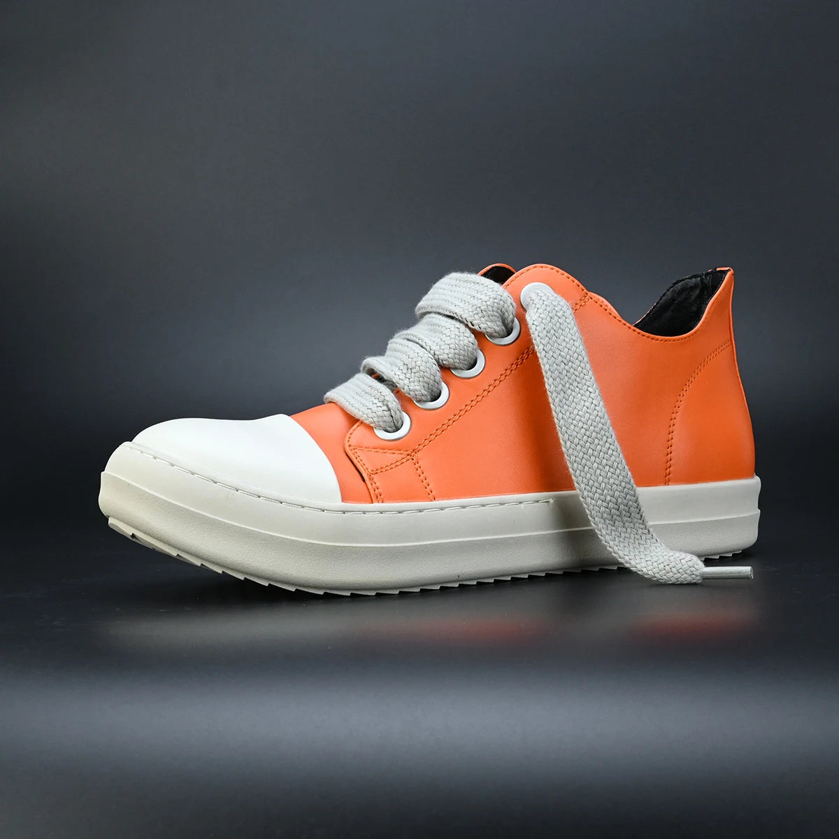 Men Shoe Black Canvas Low Top Women Sneaker OwensQuality Lace Up
