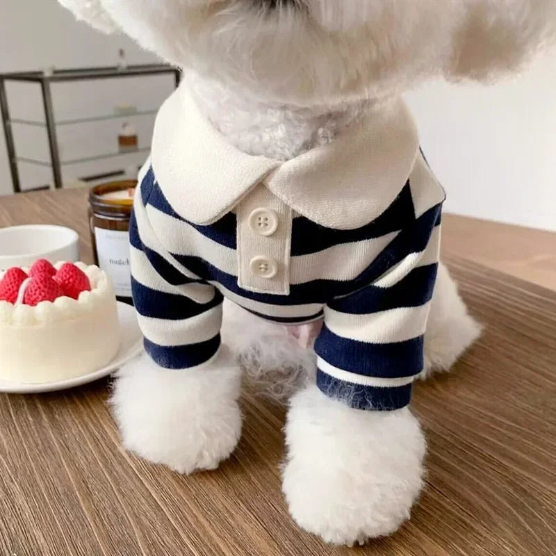 Lightweight Striped Pet Outfit