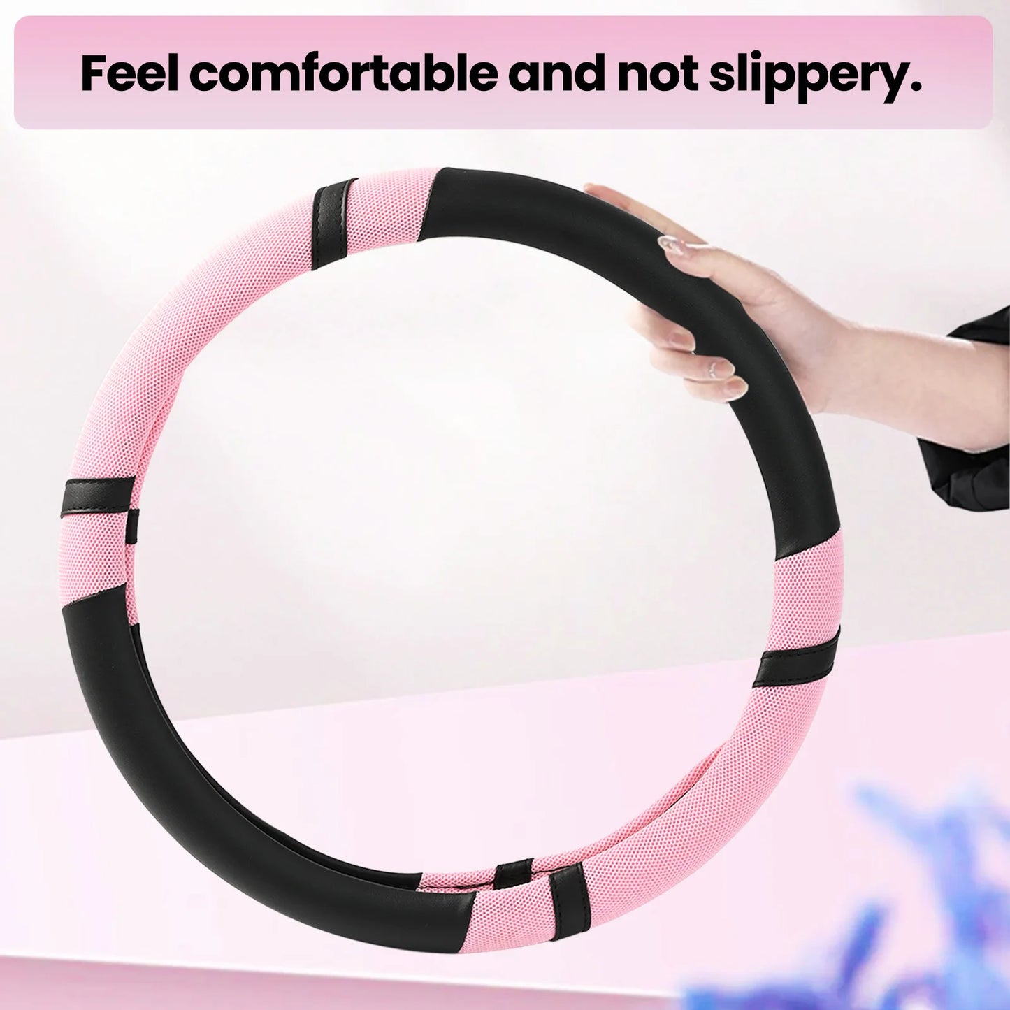 BookerBoutique25 Steering Wheel Cover For Women And Girls