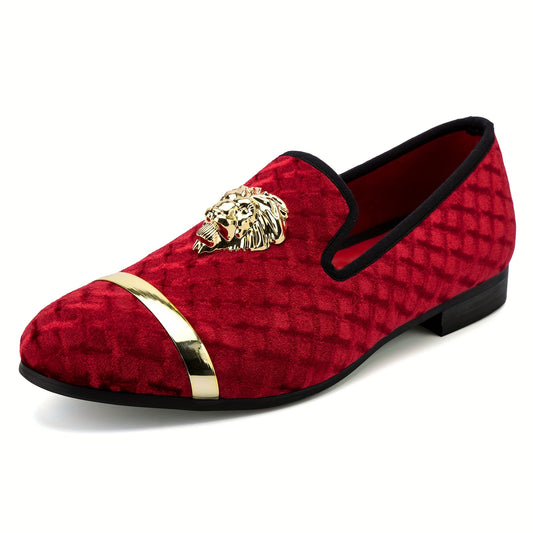 Men's Casual Slip On PU Shoes With Comfortable Lining