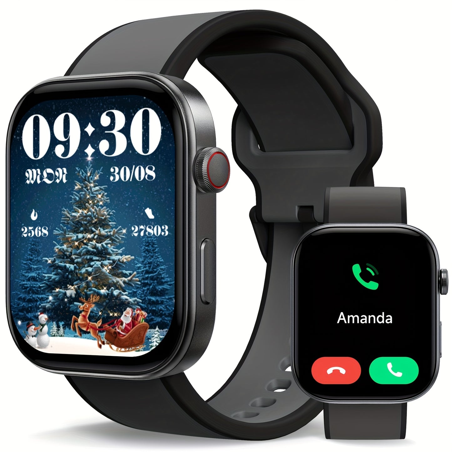 Rechargeable USB Powered Portable Smartwatch Battery Life