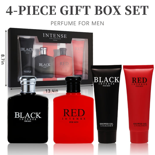 Mens Eau De Toilette And Shower Gel Gift Set Box Duo