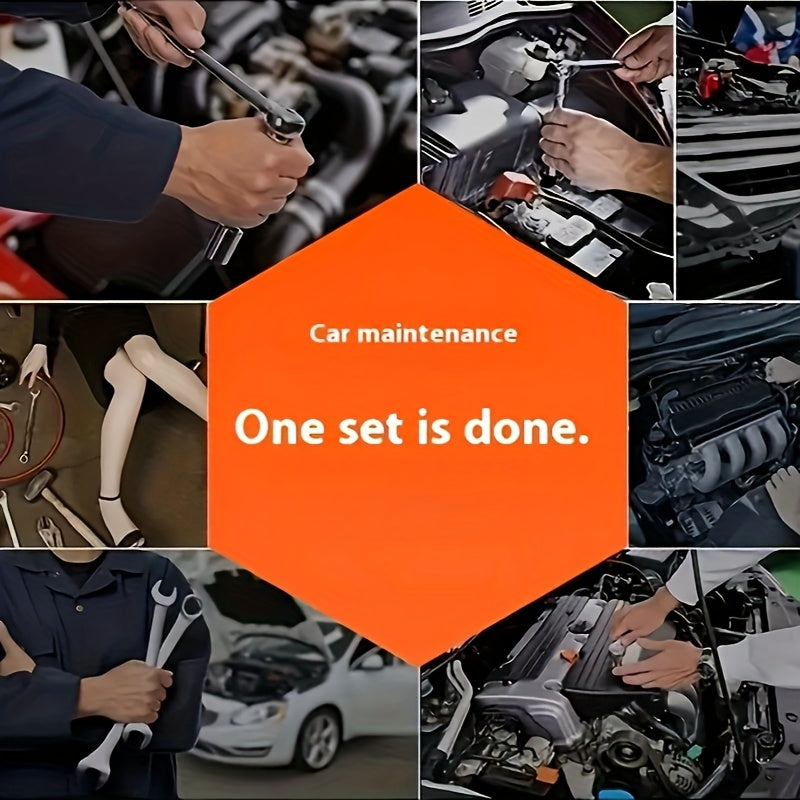 Professional Car Repair Tool Set with Carrying Case
