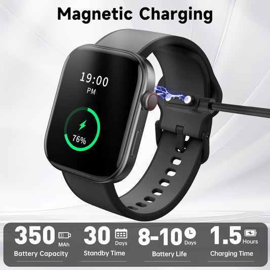 Rechargeable USB Powered Portable Smartwatch Battery Life