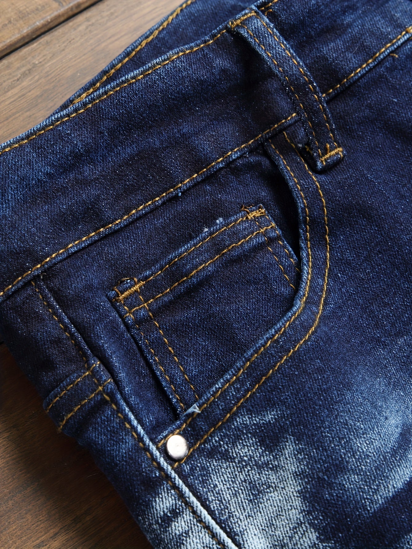 Vintage Ripped Stretch Skinny Jeans